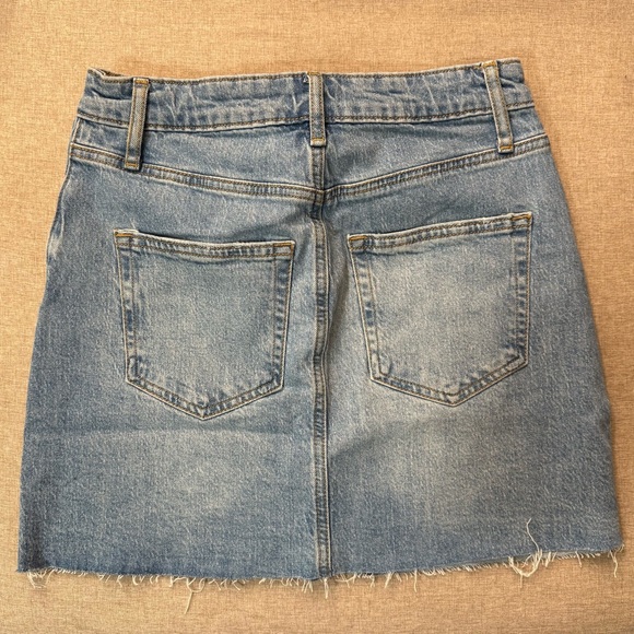 The Drop Women's Blue Denim Mini Skirt - Picture 4 of 4